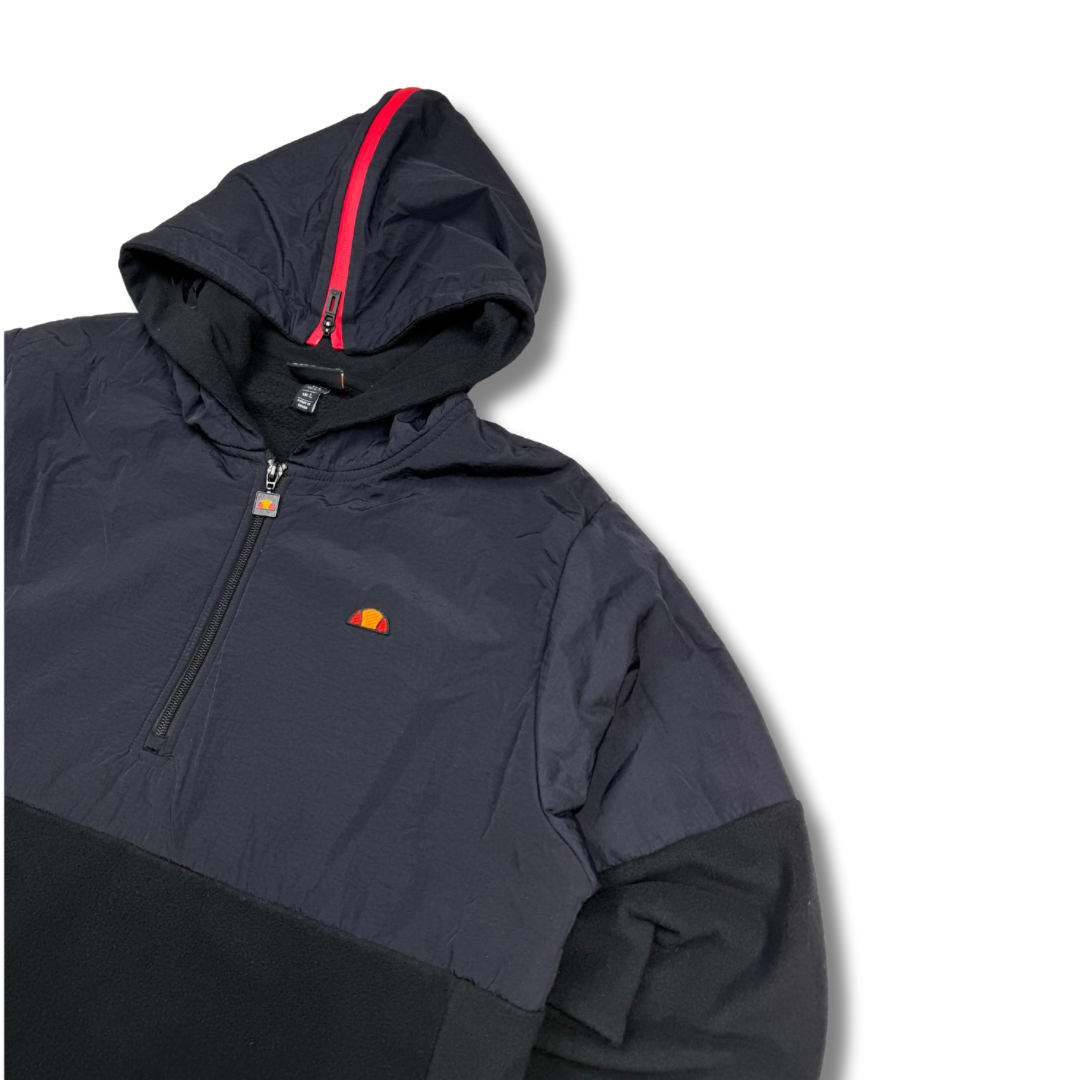 Ellesse Hoodie-Jacke Schwarz (L)