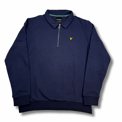 Lyle & Scott Quarter-Zip Navy (XL)