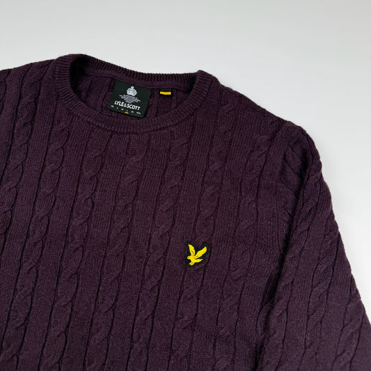 Lyle & Scott Pullover Lila (L)