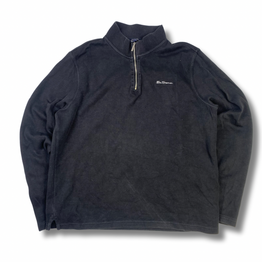 Ben Sherman Zip Schwarz (L)