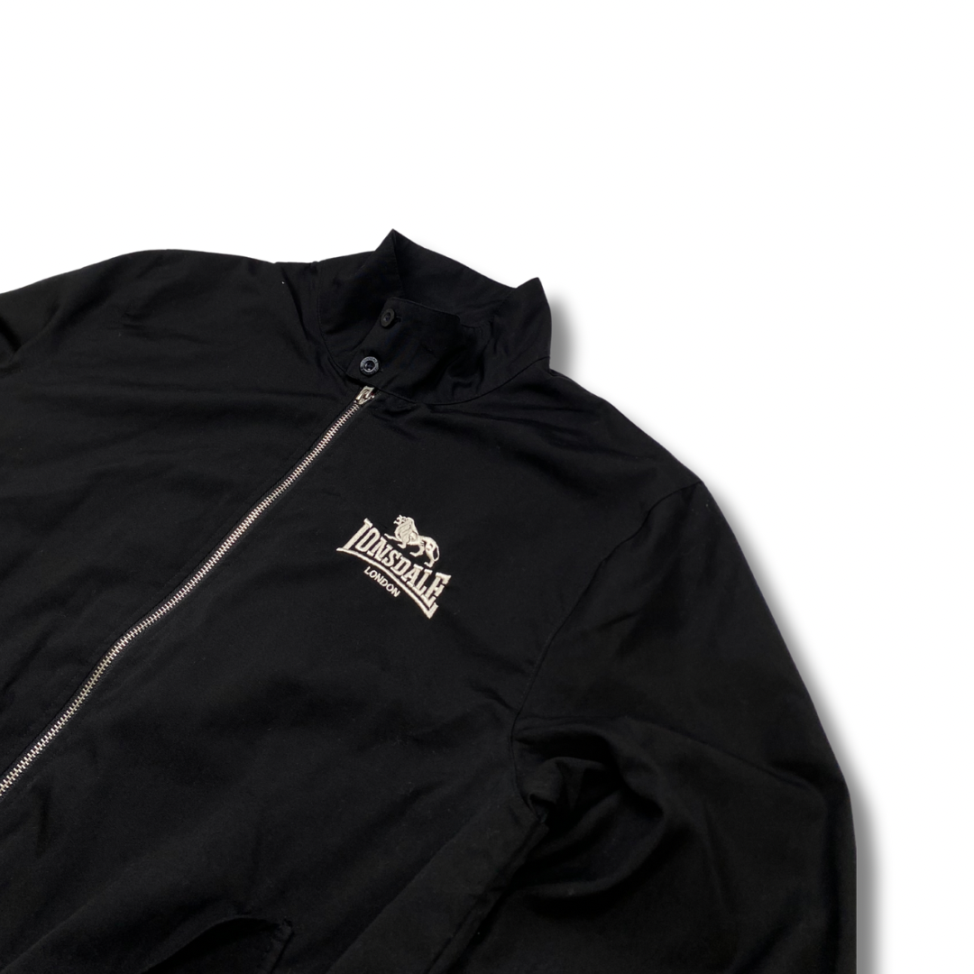 Lonsdale Harrington-Jacke Schwarz (M)