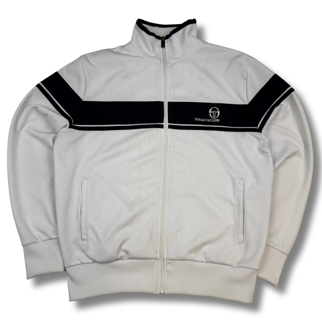 Sergio Tacchini Trainingsjacke Weiß (L)
