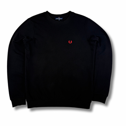 Fred Perry Pullover Schwarz (M)
