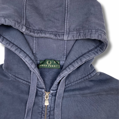 Fred Perry Zipper Blau (L)