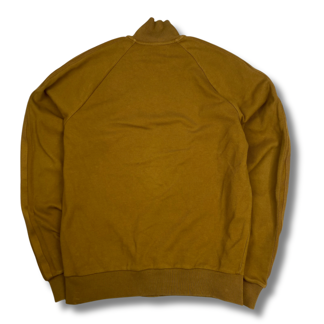 Fred Perry Half-Zip Braun (S)