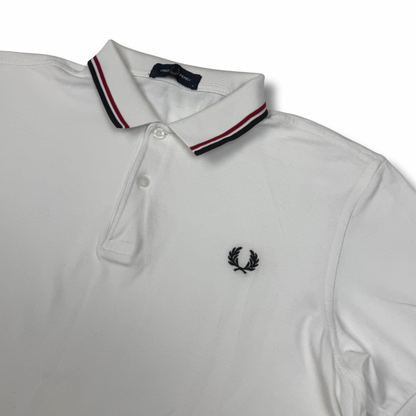 Fred Perry Poloshirt Weiß (M)
