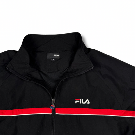 Fila Trainingsjacke Schwarz-Rot (M)