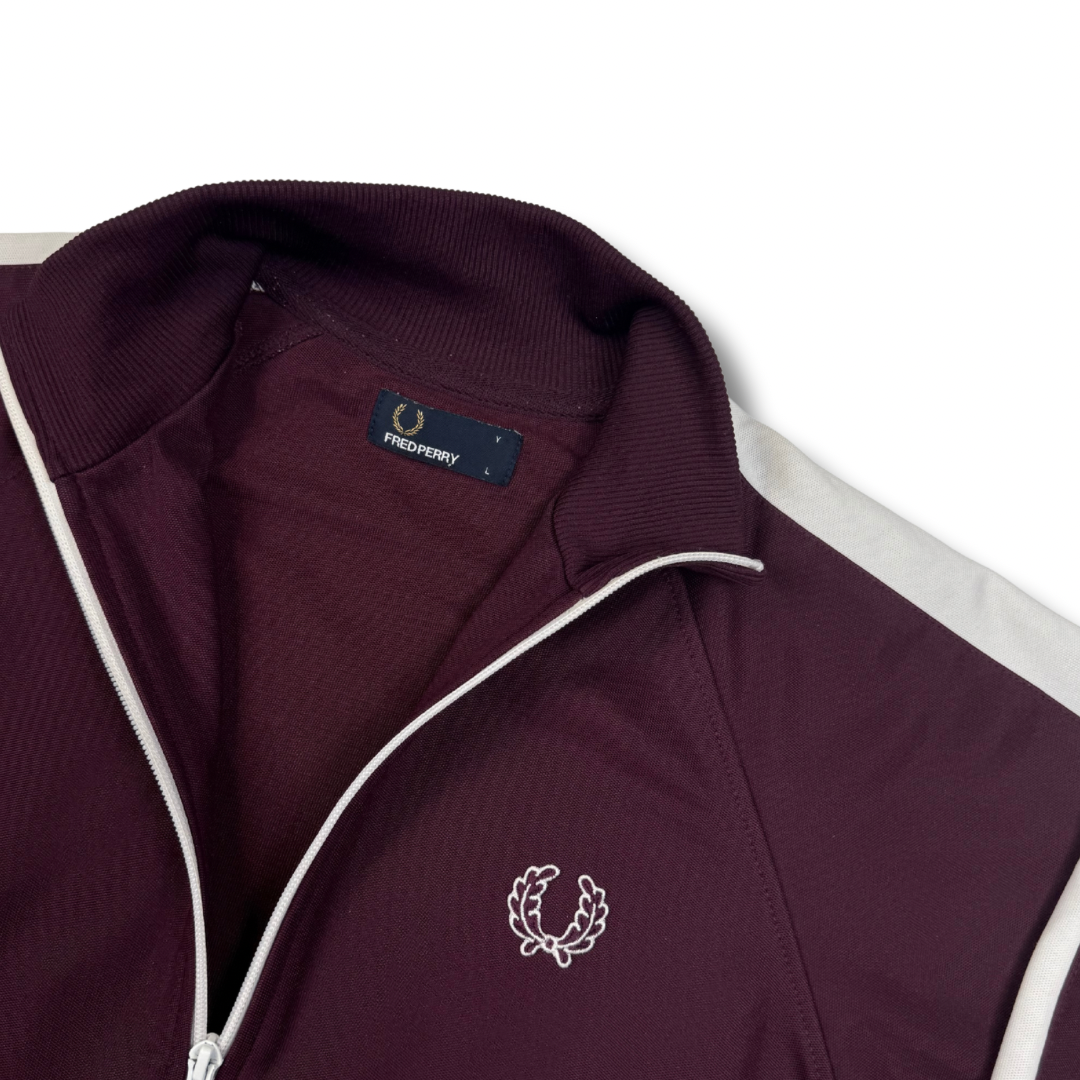 Fred Perry Trainingsjacke Burgundy (XS)
