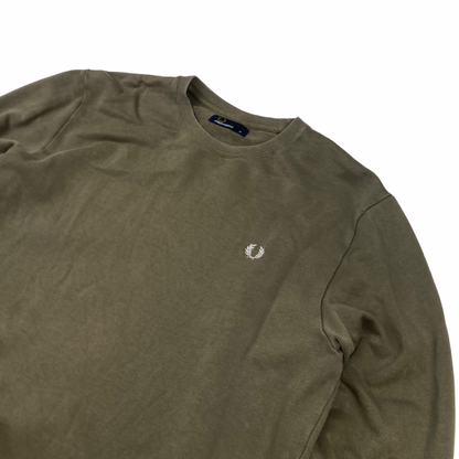 Fred Perry Pullover Khaki (M)