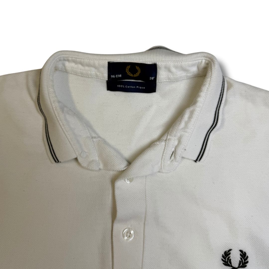 Fred Perry Poloshirt Weiß (M)