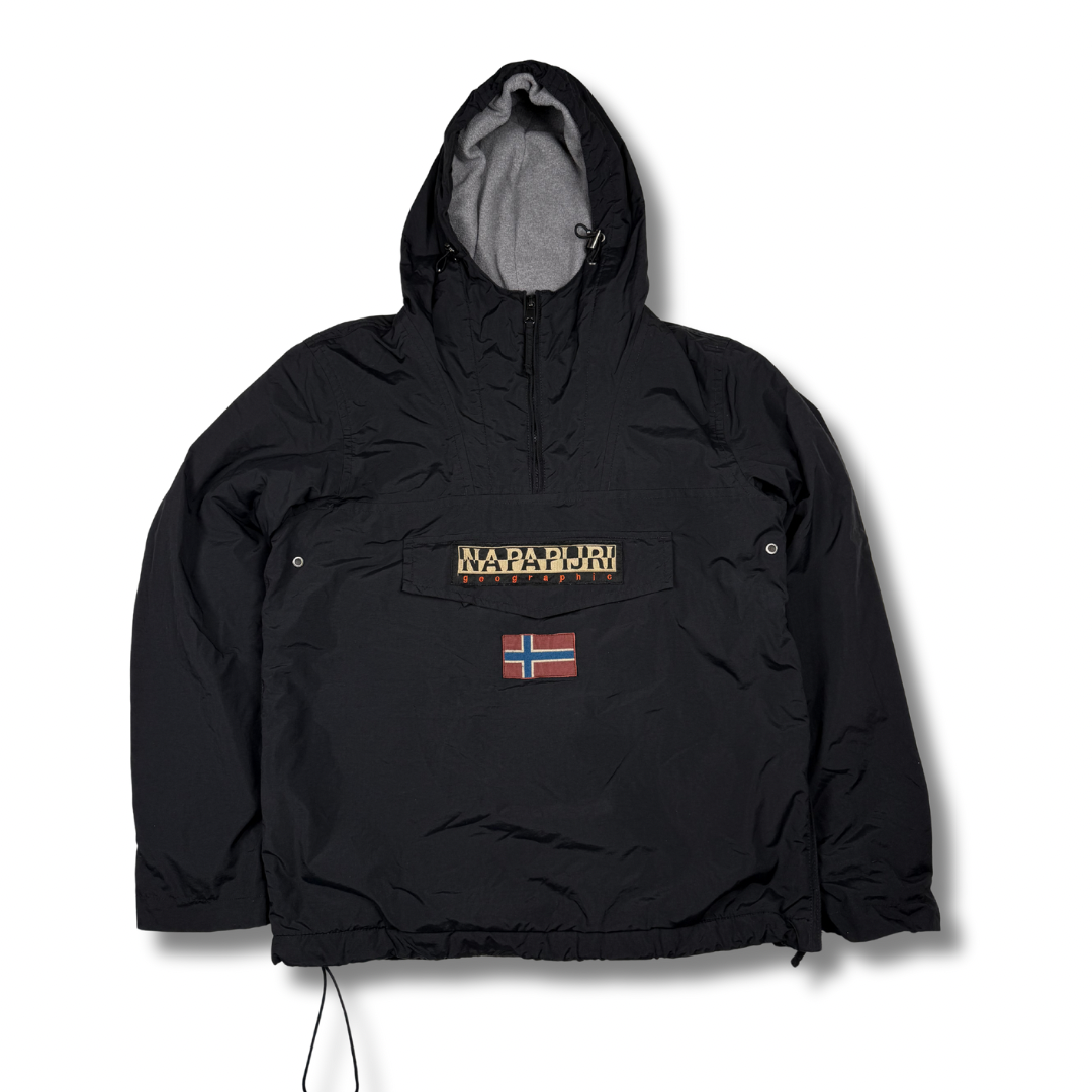 Napapijri Rainforest Anorak Schwarz (M)