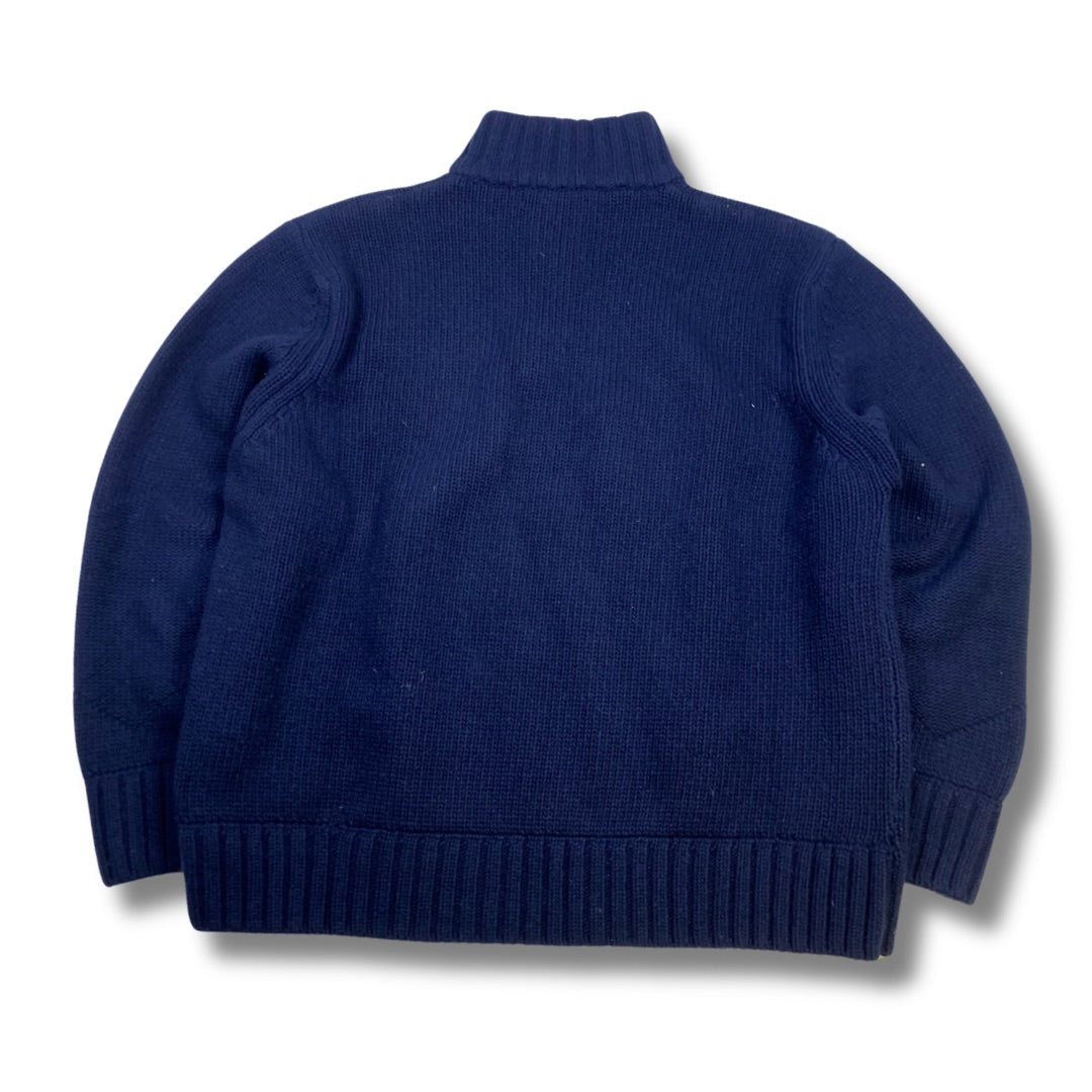 Fred Perry Quarter-Zip Navy (XL)