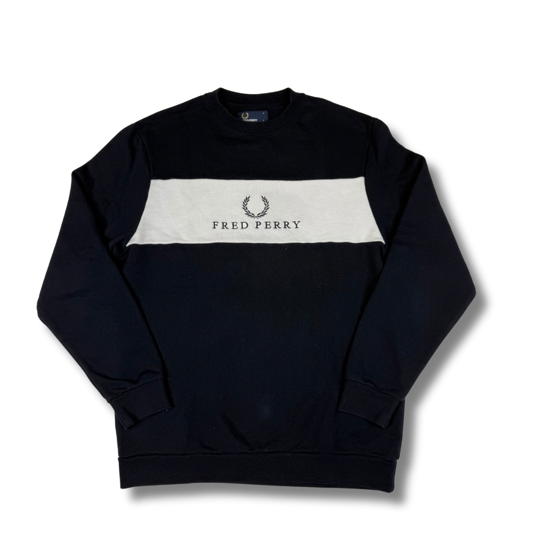Fred Perry Pullover Blau (L)
