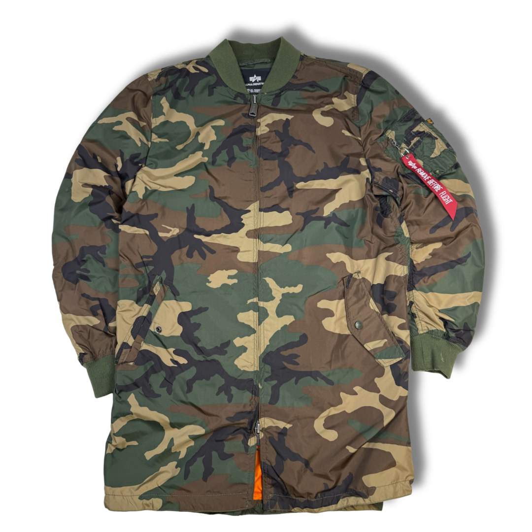 Alpha Industries Parka Olivgrün (L)