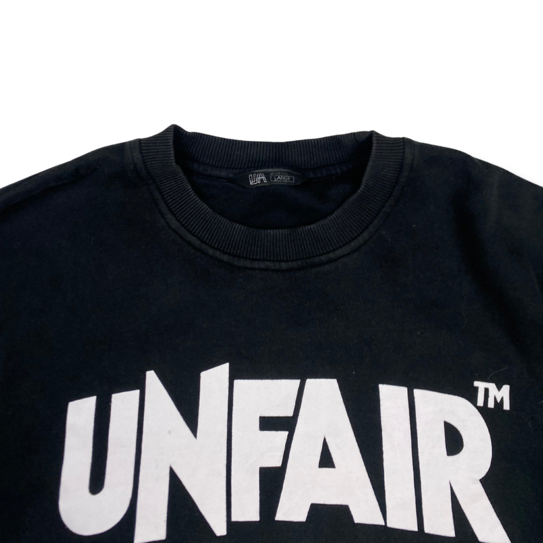 Unfair Athletics Pullover Schwarz (L)