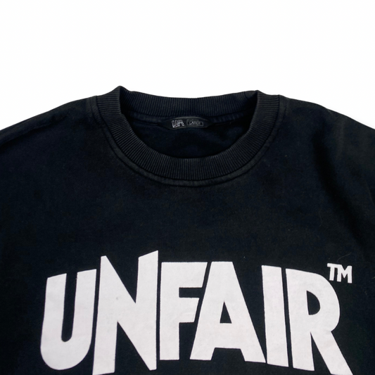 Unfair Athletics Pullover Schwarz (L)