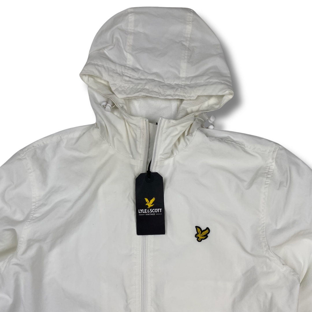 NEU mit Etikett Lyle & Scott Windbreaker Weiß (M)