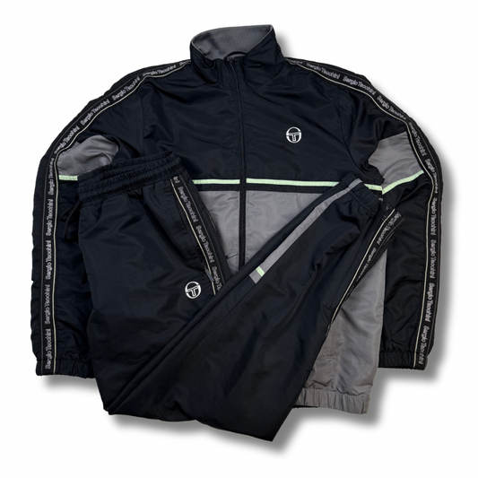 Sergio Tacchini Retro Trainingsanzug Grau (M)