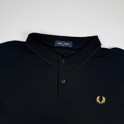 Fred Perry Poloshirt Schwarz (XL)