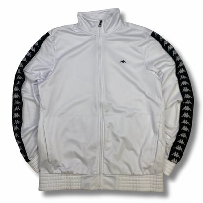 Kappa Retro Trainingsjacke Weiß (L)