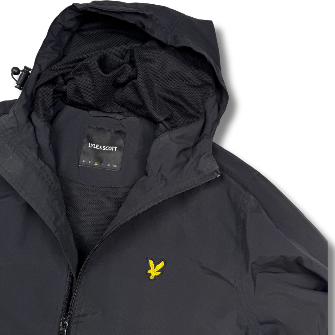 Lyle & Scott Windbreaker Schwarz (M)