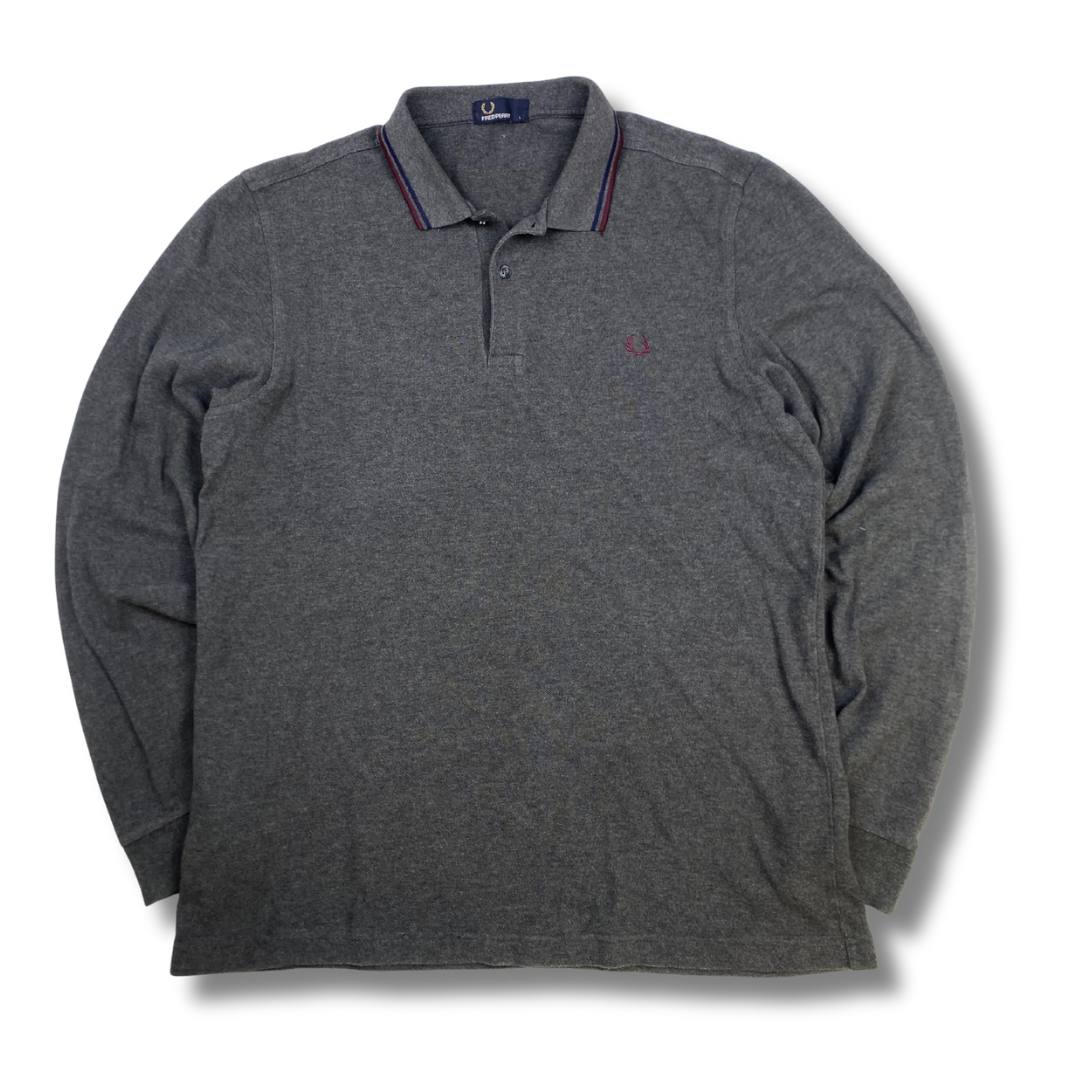 Fred Perry Langarm Polo (L)