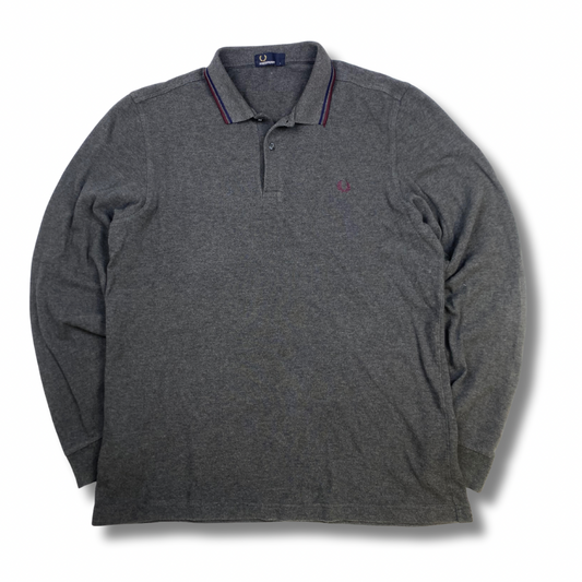 Fred Perry Langarm Polo (L)
