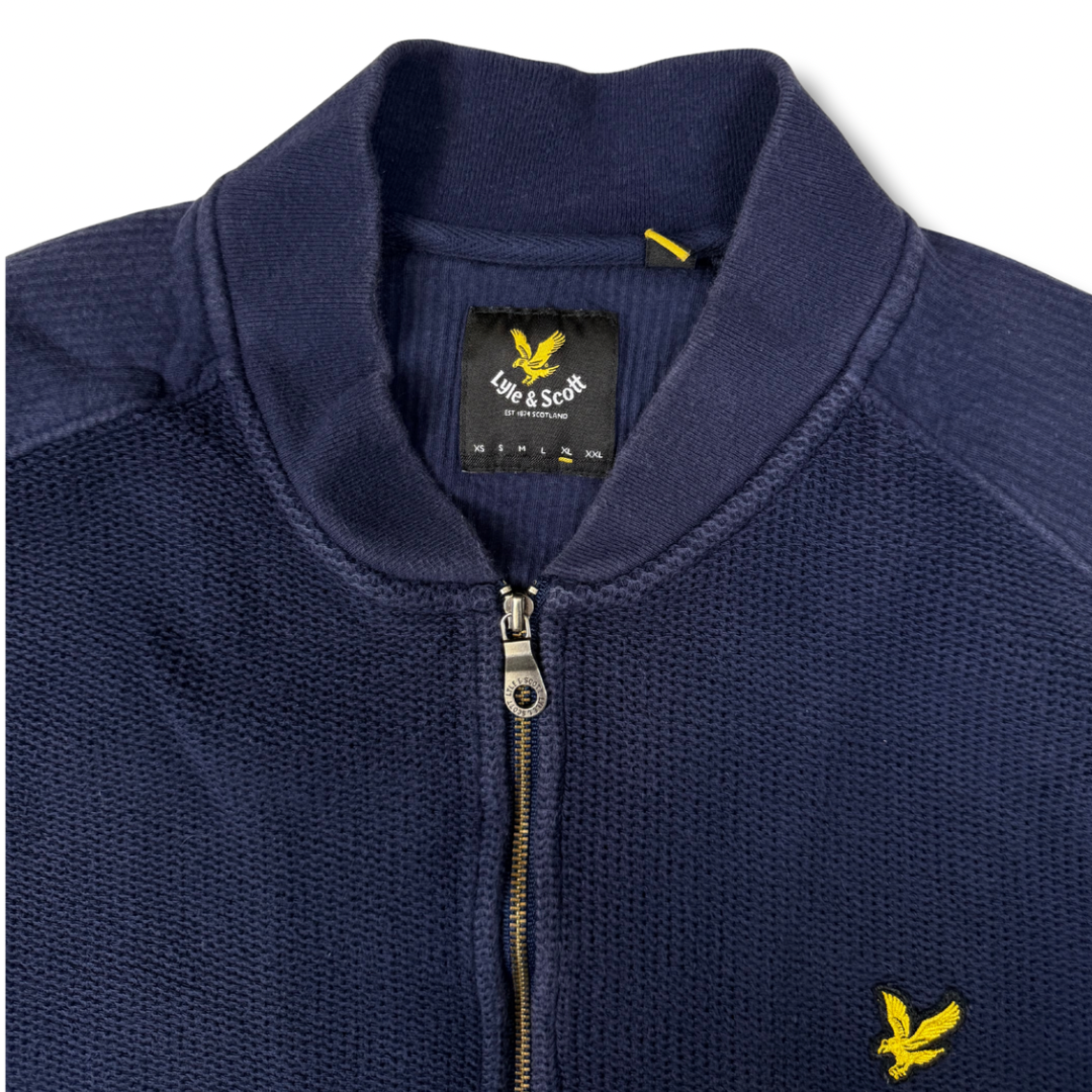 Lyle & Scott Strickjacke Blau (XL)