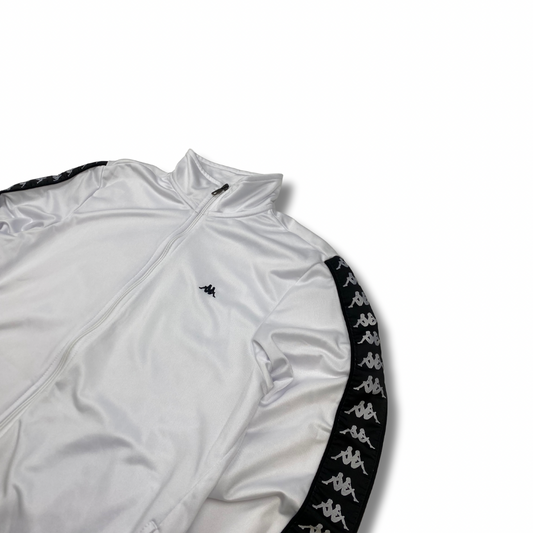 Kappa Retro Trainingsjacke Weiß (L)