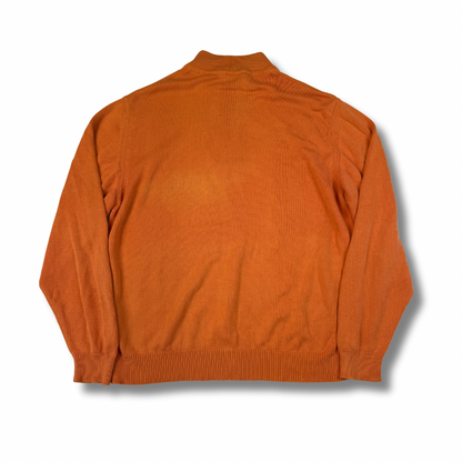 Fred Perry Half Zip Orange (XL)