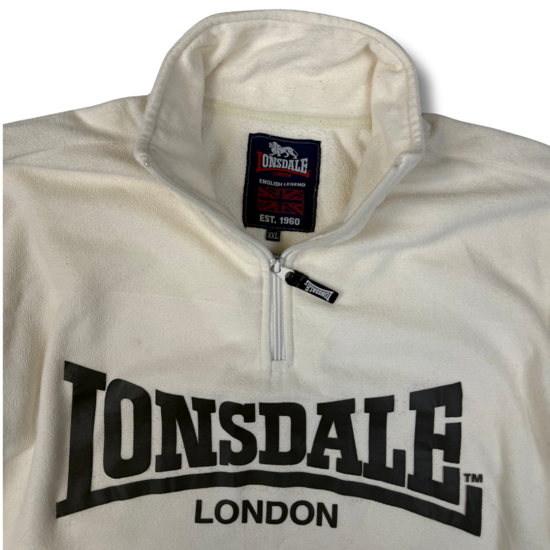 Lonsdale Fleece Half-Zip Beige (XXL)