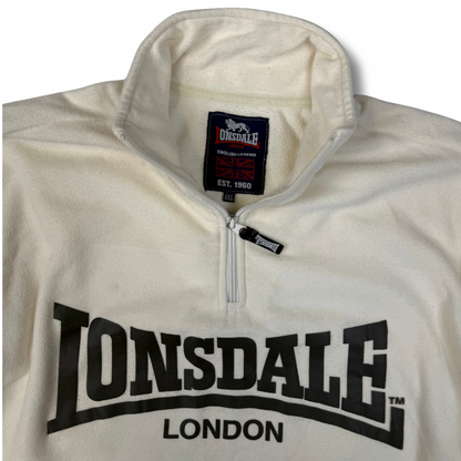 Lonsdale Fleece Half-Zip Beige (XXL)