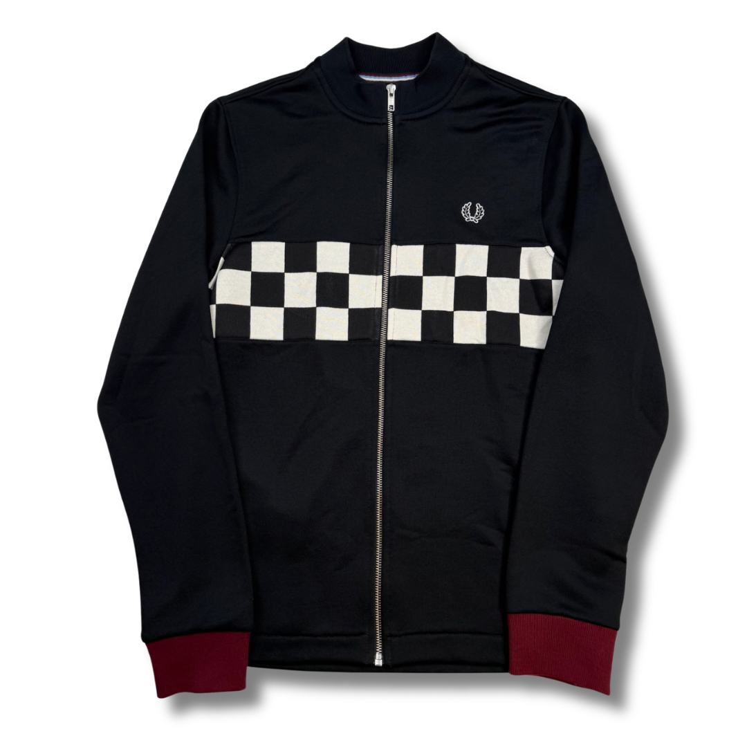 Fred Perry Trainingsjacke Bradley Wiggings Schwarz (XS)