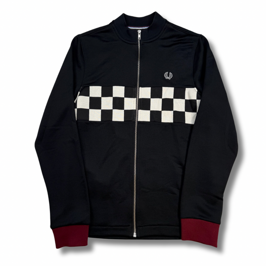 Fred Perry Trainingsjacke Bradley Wiggings Schwarz (XS)