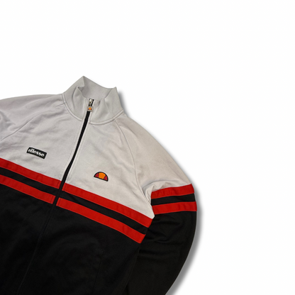 Ellesse Rimini Trainingsjacke Weiß-Rot (XL)