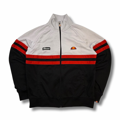 Ellesse Rimini Trainingsjacke Weiß-Rot (XL)