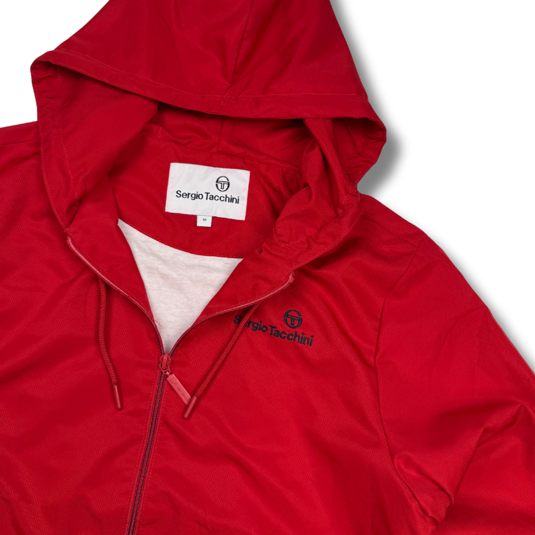 Sergio Tacchini Zip-Hoodie Rot (M)