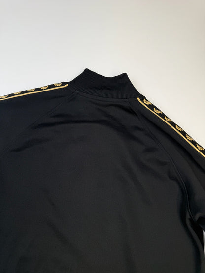Fred Perry Trainingsjacke Schwarz-Gold (XS)