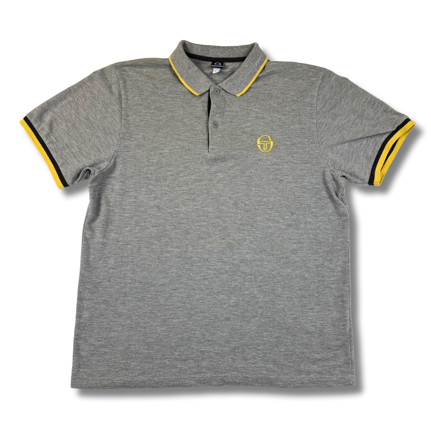 Sergio Tacchini Poloshirt Grau (L)