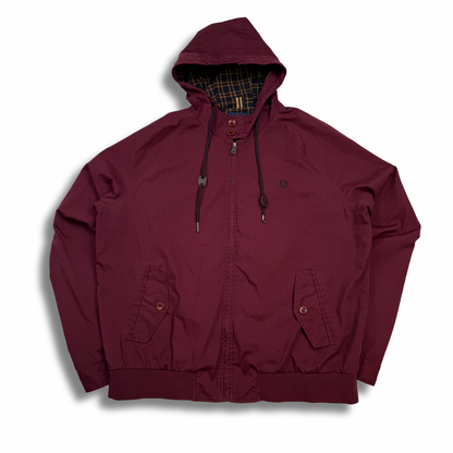 Fred Perry Harrington Jacke Burgundy (XL)