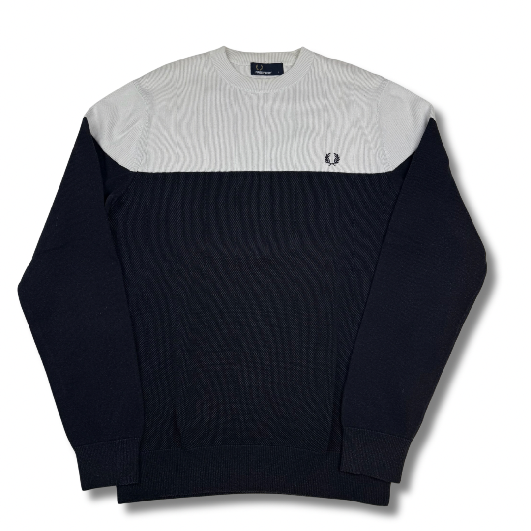Fred Perry Pullover Blau (S)