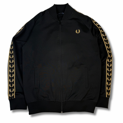 Fred Perry Trainingsjacke Schwarz-Gold (XS)