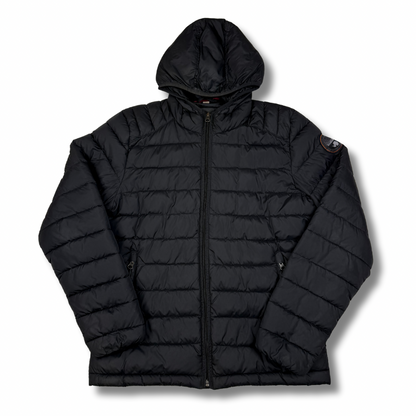 Napapijri Steppjacke Schwarz (M)  – Leichte Pufferjacke mit Kapuze