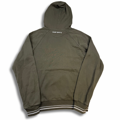 Fred Perry Hoodie Khaki (S)
