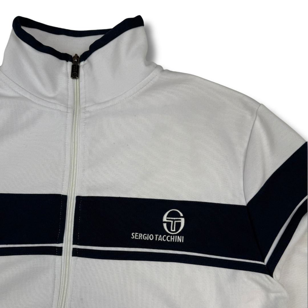 Sergio Tacchini Trainingsjacke Weiß (L)