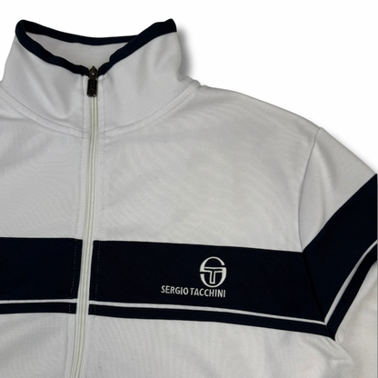 Sergio Tacchini Trainingsjacke Weiß (L)
