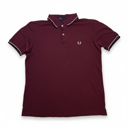 Fred Perry Poloshirt Rot (M)