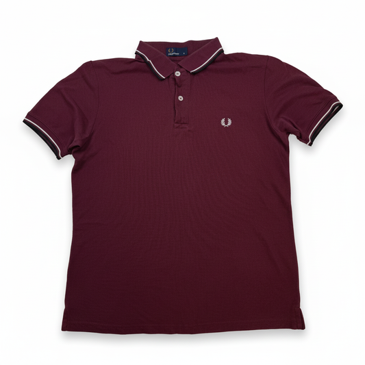 Fred Perry Poloshirt Rot (M)