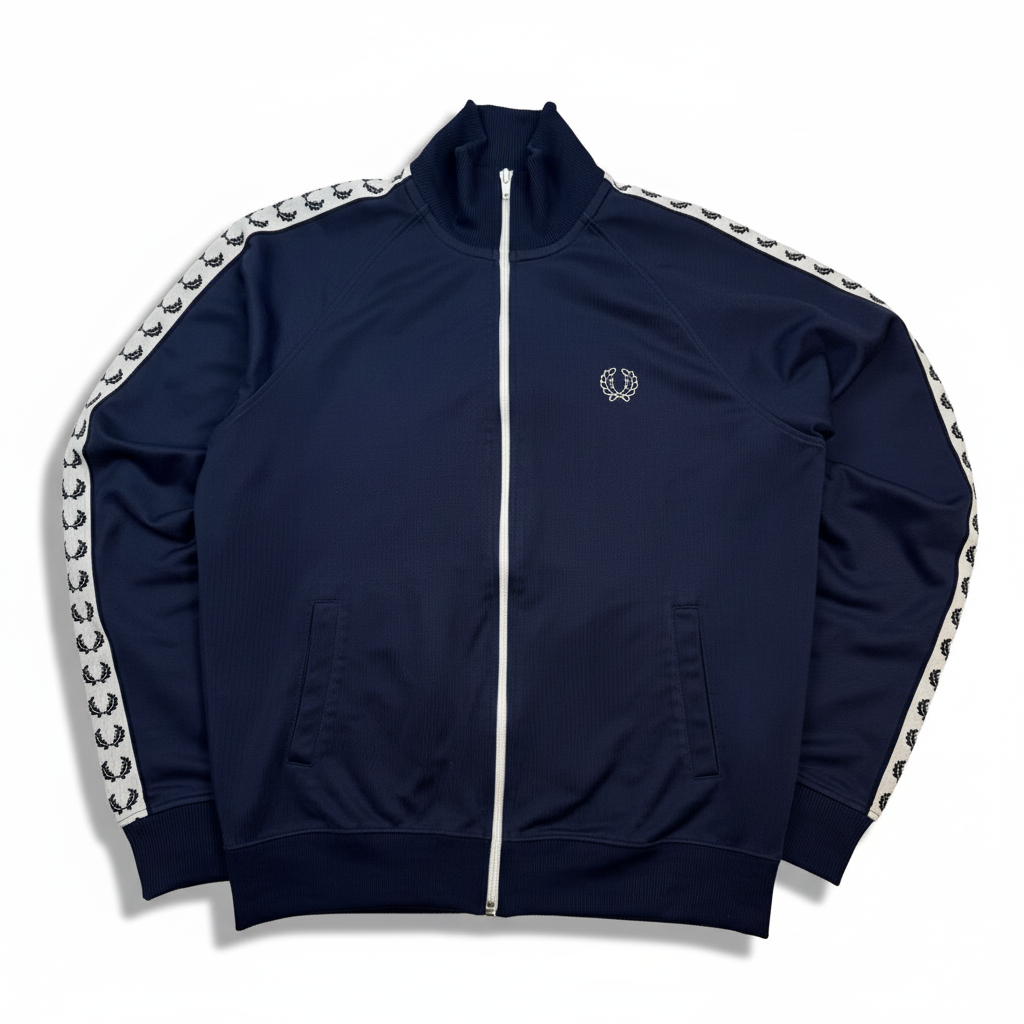 Fred Perry Trainingsjacke Navy (M)