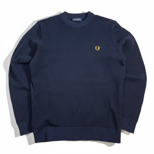 Fred Perry Pullover Navy (L)